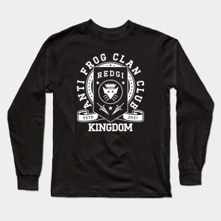 Anti Frog Clan Club Emblem Long Sleeve T-Shirt